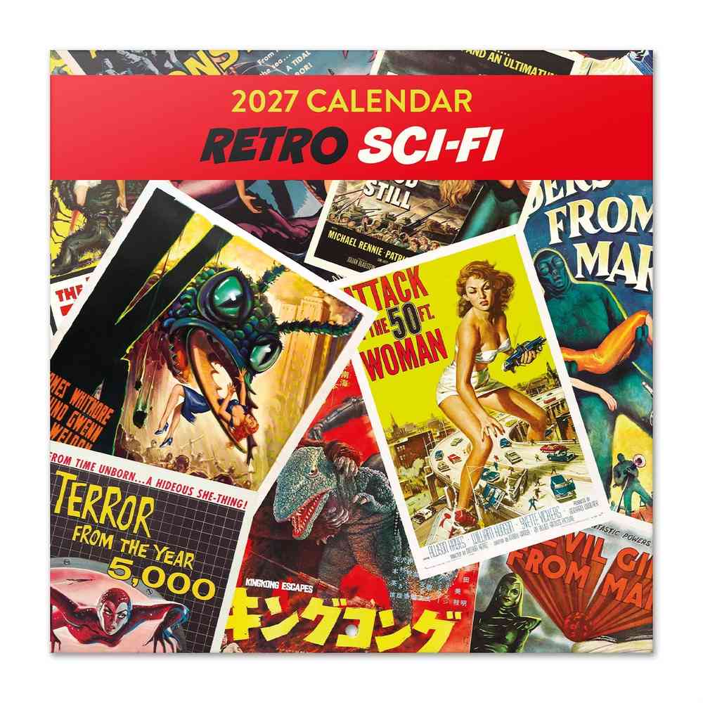 Grupo Erik - Retro SciFi 2027 30X30 Kalender - Mehrfarben